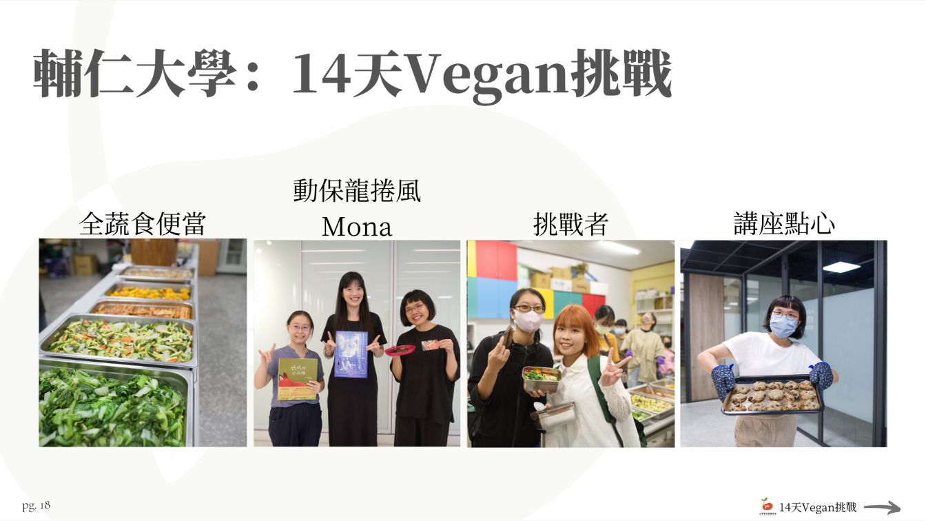 輔仁大學:14天Vegan挑戰 照片