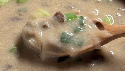 mushroom soup_plant-based milk